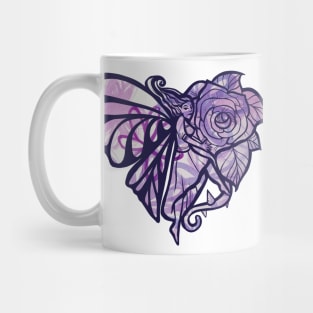 Purple Fairy Garden Mug